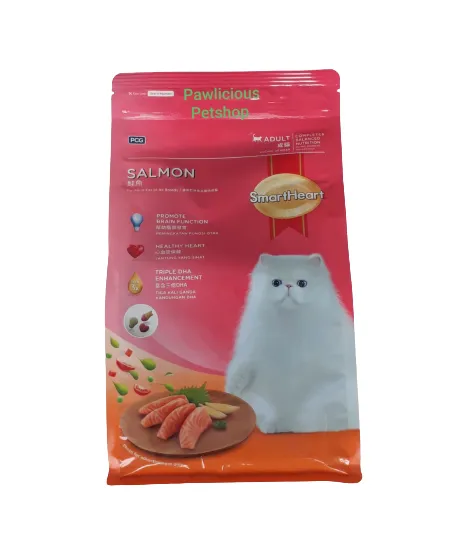 Smart Heart Cat Food Adult (Salmon Flavor) Original Packaging 1.2Kg ...