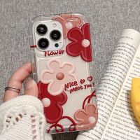 For IPhone 11 Pro Max IPhone Case Silicone Soft Case Flower Shockproof Case Cute Style for IPhone 13 14 Pro Max