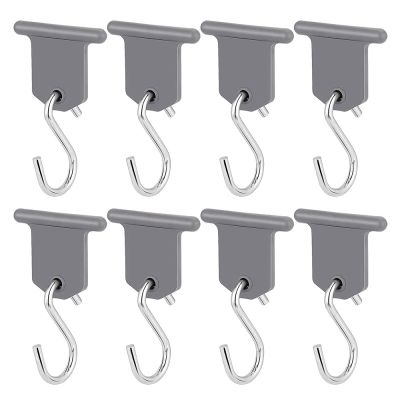 8PCS Camping Awning Hooks RV Awning Hangers Hooks RV Party Light Hangers for RV Caravan Camper