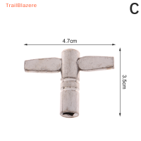 TrailB 1ชิ้นกลองที่ปรับคีย์ประแจปรับเงินเครื่องกระทบเครื่องมืออุปกรณ์เสริม