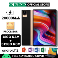 2023 รุ่นใหม่ OPPO แท็บเล็ตพีซี 11 นิ้ว Android 12.0 [12GB RAM 512GB ROM] Dual SIM 4G LTE WiFi 2.4/5G Android แท็บเล็ต 12