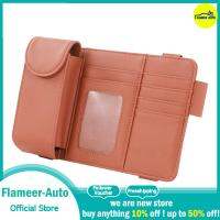 Flameer ที่เก็บที่เก็บของม่านบังแดดรถยนต์อุปกรณ์ตกแต่งภายในรถทนทานพรีเมี่ยม