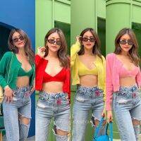 hoola hoo!?❤️?? (480฿ฟรีส่ง) ชุดเซ็ต2ชิ้น เสื้อคาดิแกน ที่มาพร้อมกับเสื้อบราด้านใน เนื้อผ้าขน น้องนุ่มนิ่ม ใส่สบาย งานดี
