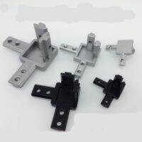 ✧♧ 8 Sets Black And Silver 1515 2020 3030 4040 3-Way End Corner Bracket Connector for Standard T Slot Aluminum Extrusion