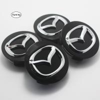 Xuming 4Pcs 56Mmรถ-จัดแต่งทรงผมดุมล้อฝาปิดตรงกลางสำหรับMazda 6 3 Axela Cx-3 Cx-4 Cx-5 Cx-8 Mx-5ตราสัญลักษณ์รถฝาครอบล้อรถสติกเกอร์