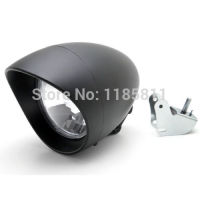 Lampu Motosikal Hitam Wkurungan Chrendah &amp; Tinggi Rasuk untuk ชาโดว์แอร์โรฮอนด้า Phantom VLX 750 1100 VT Cruiser Chopper