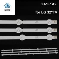 GJURD 630mm 1204A 6916L-1106A 32LN5100 6916L-1105A 32LN5700-CB 7 LED+8 LED สำหรับทีวี LG 32andquot; แถบ LED แบ็คไลท์สตริป