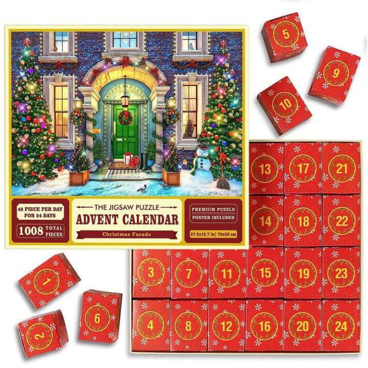 Jigsaw Puzzles Advent Calendar Jigsaw Puzzles Advent Countdown Boxes