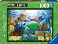 จิ๊กซอว์ Ravensburger - Minecraft Mosaic  1000 piece (ของแท้ มีสินค้าพร้อมส่ง)