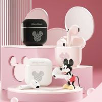 【พนักงานขาย】บลูทูธ Disney 5.3TWS ชุดหูฟังบลูทูธไร้สายหูฟังสำหรับฟังเพลงที่มีความเที่ยงตรงสูงพร้อมเฮดเซ็ตกันน้ำชุดหูฟังไมโครโฟนใหม่