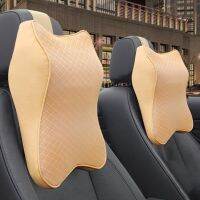 [YOMI Automotive Products] Car Seat Headrest Pad หน่วยความจำโฟมหมอนรองศีรษะคอ Support Soft Cushion