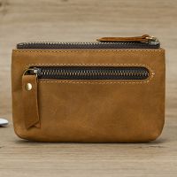 【CW】ஐ  Leather Coin Purse Luxury Designer Short Wallet Men Small Wallets Shipping Cheap Little Zip