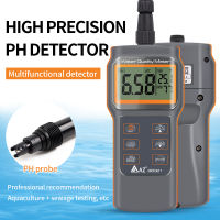 AZ 86021 PH Meter เครื่องตรวจจับออกซิเจนละลายน้ํา PH / SALT / DO / TEMP LCD Display เครื่องทดสอบคุณภาพน้ํา