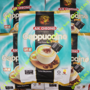 05 bịch Cà phê Cappuccino Aik Cheong 306g 12 gói 25g kèm gói Caocao nhỏ