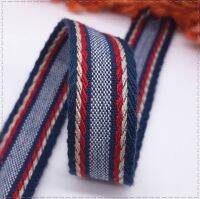 【CC】 Delicate1CM geometric national polyester jacquard ribbon handmade materials Cotton ribbons belt 5meters