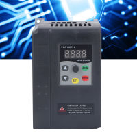 ไดรฟ์ความถี่ตัวแปร เดี่ยวถึง 3 เฟส VFD 220-240V อินพุต 0-240V เอาต์พุต การควบคุมมอเตอร์