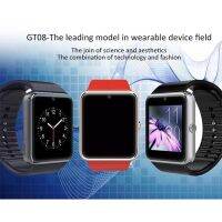 GT08 นาฬิกาบลูทู ธ อัจฉริยะ WATCH สนับสนุนซิมการ์ด Mp3 pedometer