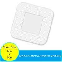 20Pcs Hypoallergenic Non-woven Adhesive Sterile Wound Dressing Large Size Band Aid Wound Stickers Individual Package