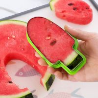 Stainless Steel Watermelon Cutter Slicer Creative Popsicle Shape Salad Fruits Slicer Cutters Tools Kitchen Accessories Gadgets Graters  Peelers Slicer