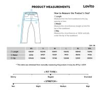 Lovito กางเกงลำลอง สีพื้น แบบมีกระเป๋า L11D22 (สีน้ำตาล)