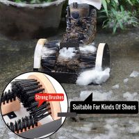 Nylon Silk Boot Brush Outdoor Cleaning Shoe Brushrs All Weather Industrial Shoe Cleaner &amp; Scraper Brush