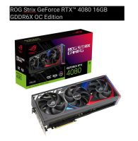 VGA ASUS ROG Strix GeForce RTX™ 4080 16GB GDDR6X OC Edition(รับประกัน3ปี)