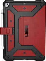 UAG ได้รับการออกแบบมาสำหรับ iPad 10.2เคสสีแดง Magma รุ่น9th 2021 8th Gen 2020ทนทานทนทานทนทานทนทานต่อการใช้งานเคสที่สามารถตั้งได้และขาตั้งพร้อมที่ยึดสไตลัสดินสอรุ่น Metropolis