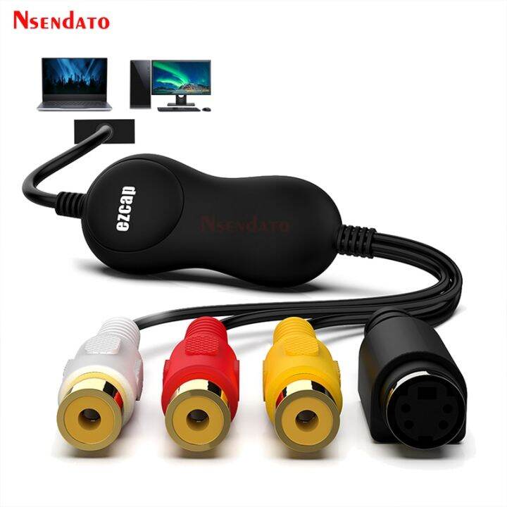 EZCAP 159 USB 2.0 Audio Video Graer Capture Card Converter Analog Video