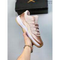 AU HOT 【Original】 ΝΙΚΕ A J 11 "The Anniversary" สีโรสโกลด์ Fashion Basketball Shoes