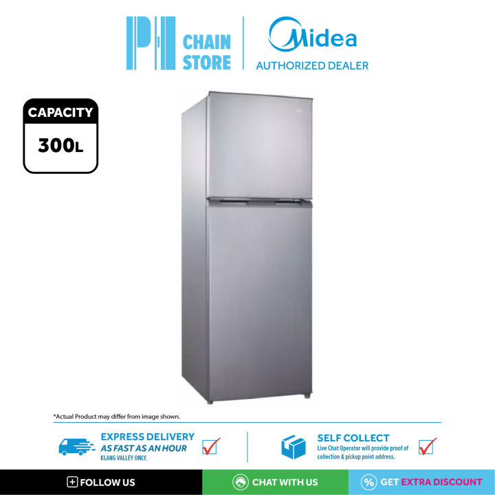 midea fridge 300l