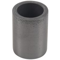 Pure Graphite Crucible Cup Propane Torch Melting Gold Silver Copper Metal Black