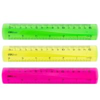 Home office Ruler 15 cm ไม้บรรทัดแฟนซี 15 CM ( คละสี ) 1 ชิ้น G00102