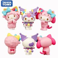 [Toy City] Sanrio Kawaii ตัวเลขน่ารัก My Melody Kuromi 3ชิ้น/เซ็ตอุปกรณ์เสริมการ์ตูน DIY ตุ๊กตาเค้กเครื่องประดับตกแต่งอะนิเมะของเล่นของขวัญ