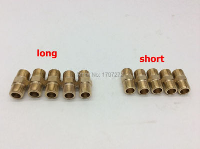 Penghantaran Percuma (3ชิ้น) Sambungan Lurus 14 "BSPP Lelaki Paip Tembaga Penyambung Kelengkapan Penyesuai Coupler,Pler,Pemasangan Tembaga