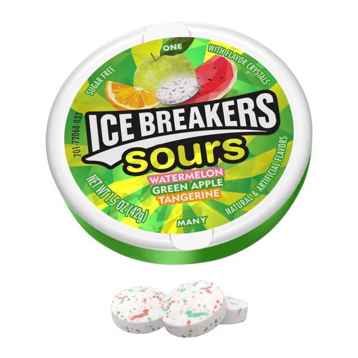 Ice Breakers Fruits Sours Candy Sugar Free -42g | Lazada PH