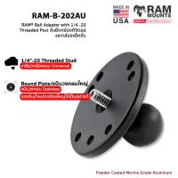 RAM MOUNTS [RAM-B-202AU] RAM® Ball Adapter with Round Plate จับยึดกล้อง DSLR และ กล้องดิจิตอล