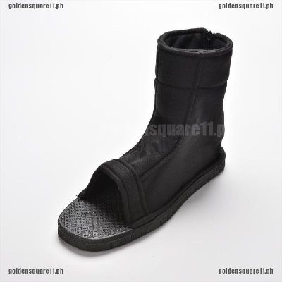 【square11&amp;COD】1 Pair Ninja Shoes Boots for Naruto Akatsuki Black Cosplay 11 Si