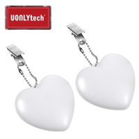 2pcs Touch Sensor Handbag Light Small Portable Lamp Heart Shaped Battery Powered Lamp Purse Light