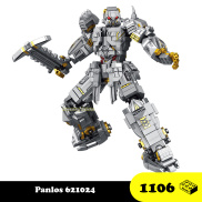Đồ chơi Lắp ráp Robot Megatron, Panlos 621024 Mecha of Steel