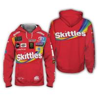 Fanmade Kyle Busch 18 NASCAR 2022 racing polyester 3D print lightweight Hoodie 3