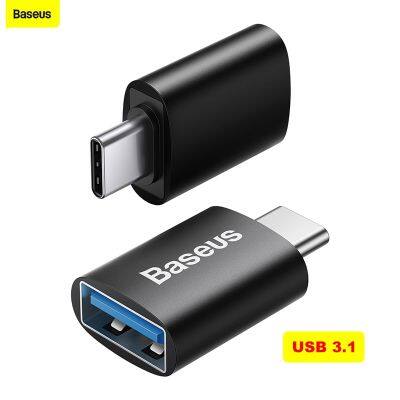 Baseus USB Male to USB Type C Female OTG Adapter Converter for Macbook PC Male USB OTG Adapter TYPE-C Female Data Charger Cable