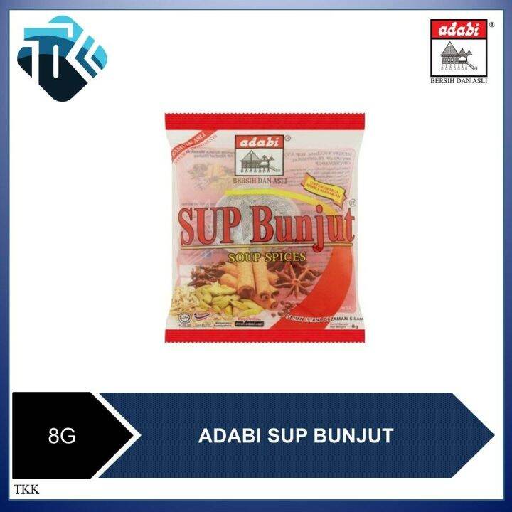 ADABI SUP BUNJUT / SOUP SPICE 8G | Lazada