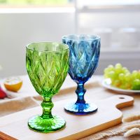 Retro Cup Carved Goblet Glasses Of Wine Heat Resistant Glass For Champagne Whiskey Cocktail Christmas Gifts Bar Drinking Utensil