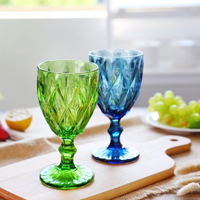 Retro Cup Carved Goblet Glasses Of Wine Heat Resistant Glass For Champagne Whiskey Cocktail Christmas Gifts Bar Drinking Utensil