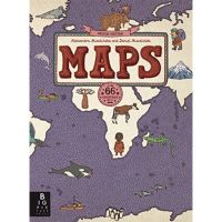 [หนังสือ] MAPS: Deluxe Edition - Aleksandra Daniel Mizielinski แผนที่ map ภาษาอังกฤษ english book