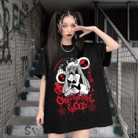 COD WomenS Tees Harajuku Y2k Top Harajuku Ladies Tshirt Harajuku Y2k Top Diablo Death Punk Gothic Anime Printed Clothe_02