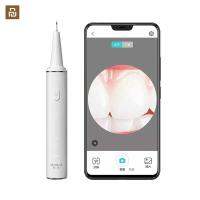 Xiaomi Sunuo Visual Electric Ultrasonic Dental whitener Scaler Teeth Calculus น้ํายาล้างหินปูน HD endoscope ทําความสะอาดฟัน