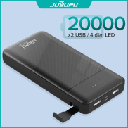 HCMSạc dự phòng JUYUPU 20L 20000mAh kèm giá đỡ điện thoại chính hãng dành