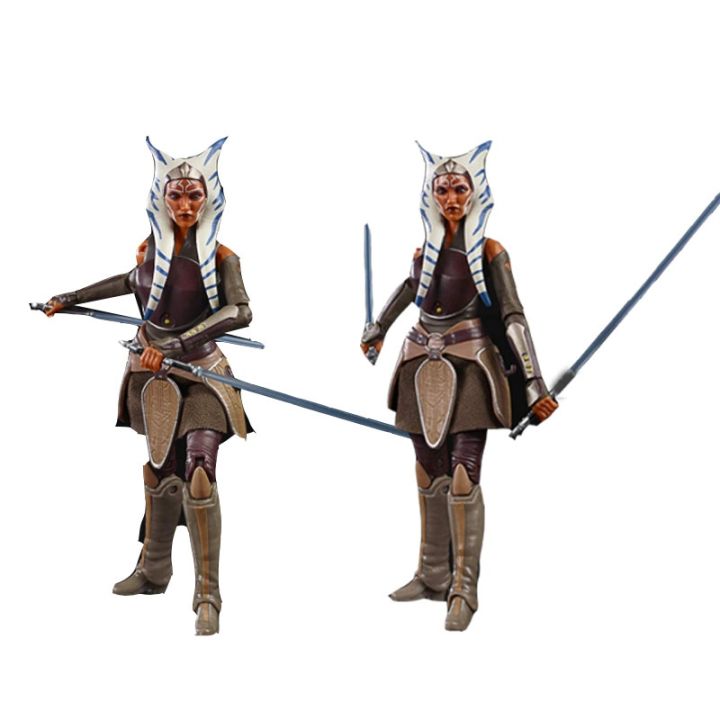 hasbro-ฟิกเกอร์อนิเมะแท้สตาร์วอร์ส-clone-wars-ahsoka-tano-โมเดลหุ่นคอลเล็กชั่นงานอดิเรกของเล่นสำหรับเด็ก