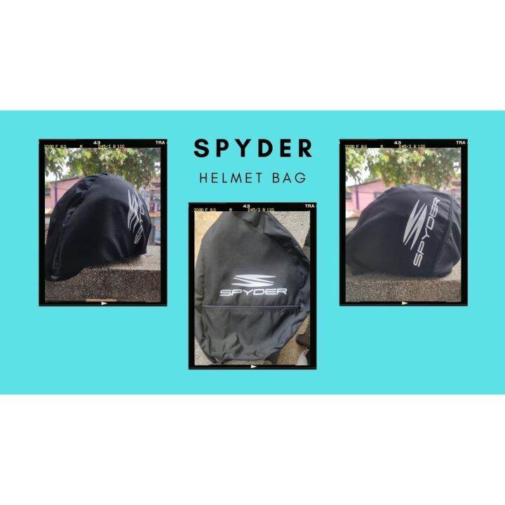 【2023】 SPYDER │ WATERREPELLANT HELMET BAG WITH STRAP (FULL FACED